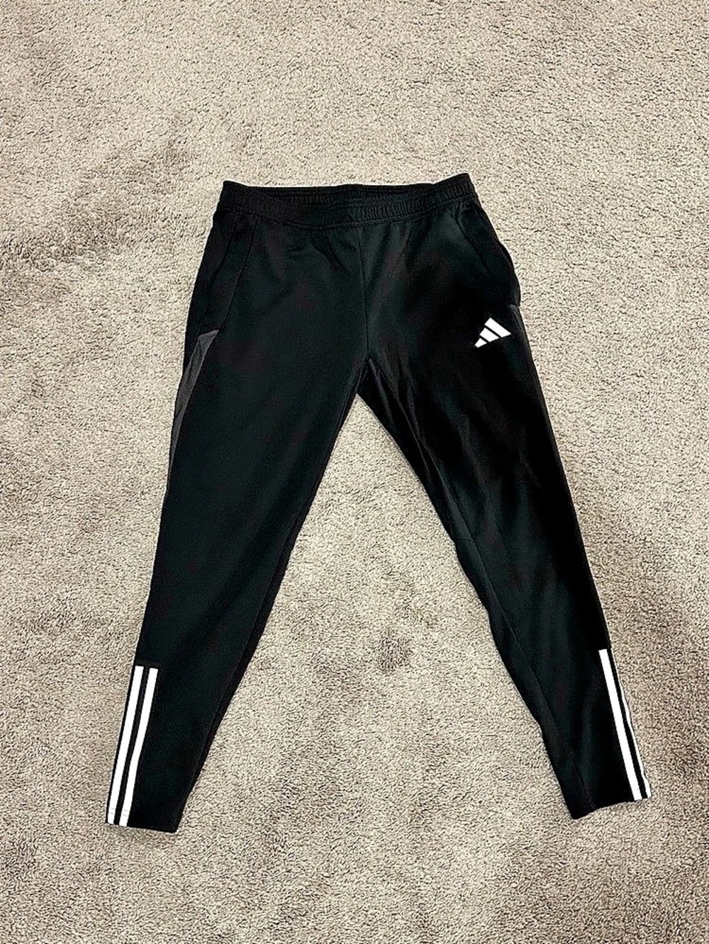 adidas AEROREADY 3-Stripe Training Pants Men's Black Large